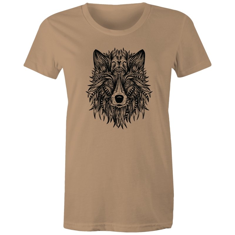 Women's Tribal Wolf T-shirt
