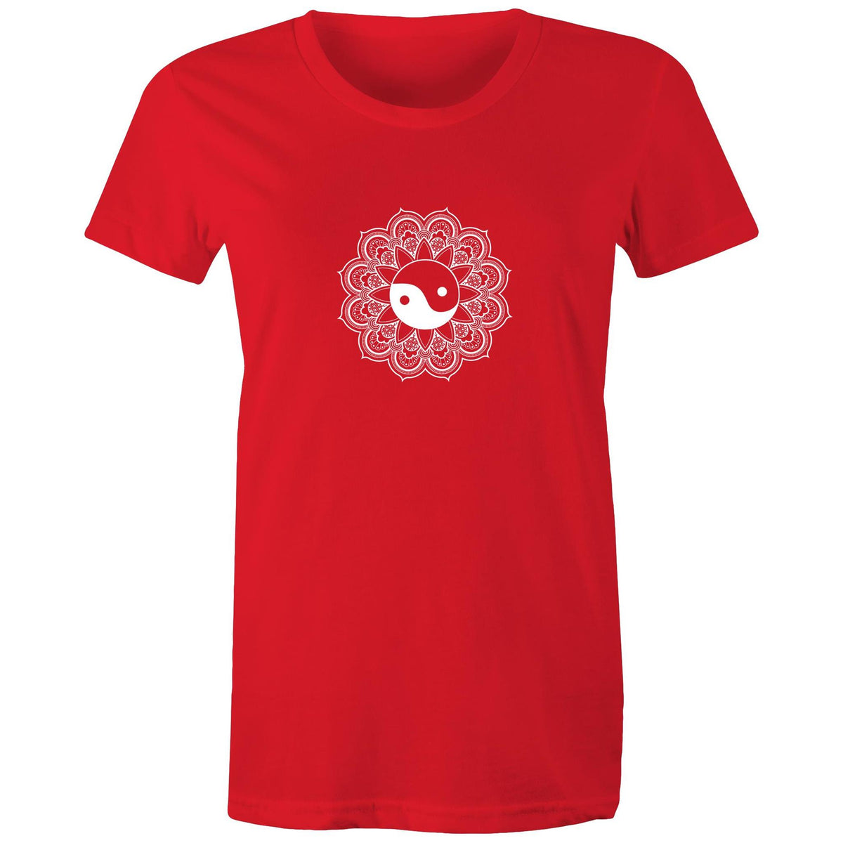 Women's Yin Yang Mandala T-shirt