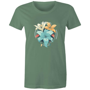 Women's Lily Flowers T-shirt