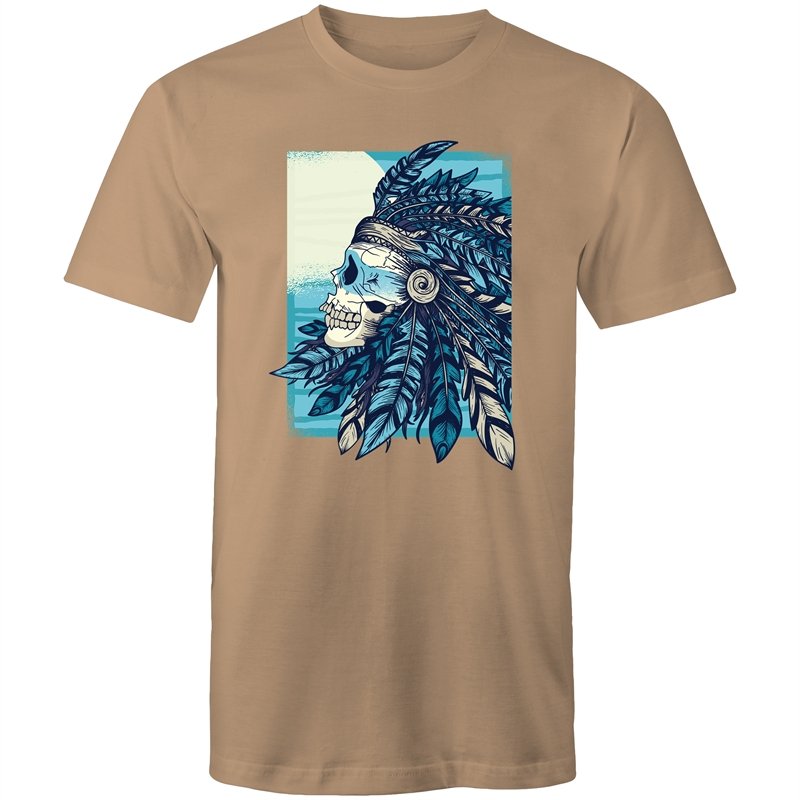 Men's Native American Skull T-shirt