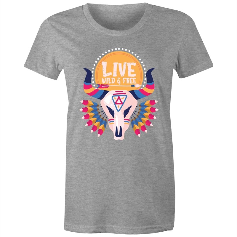 Women's Live Wild & Free T-shirt