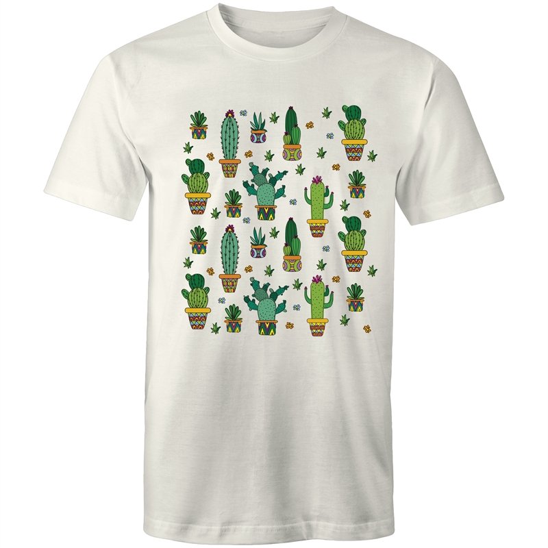 Men's Cactus Printed T-shirt