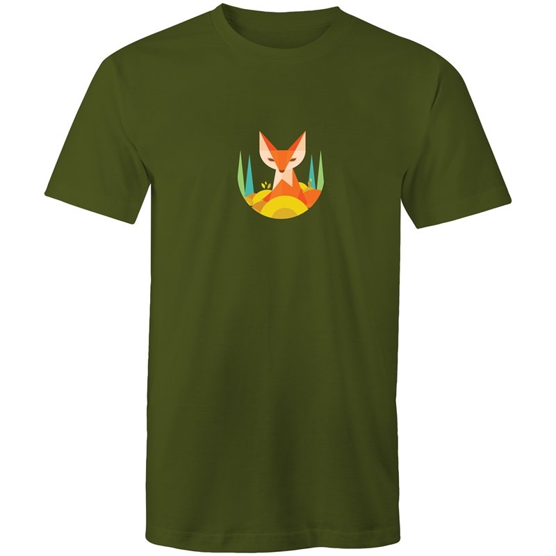 Men's Geometric Fox T-shirt