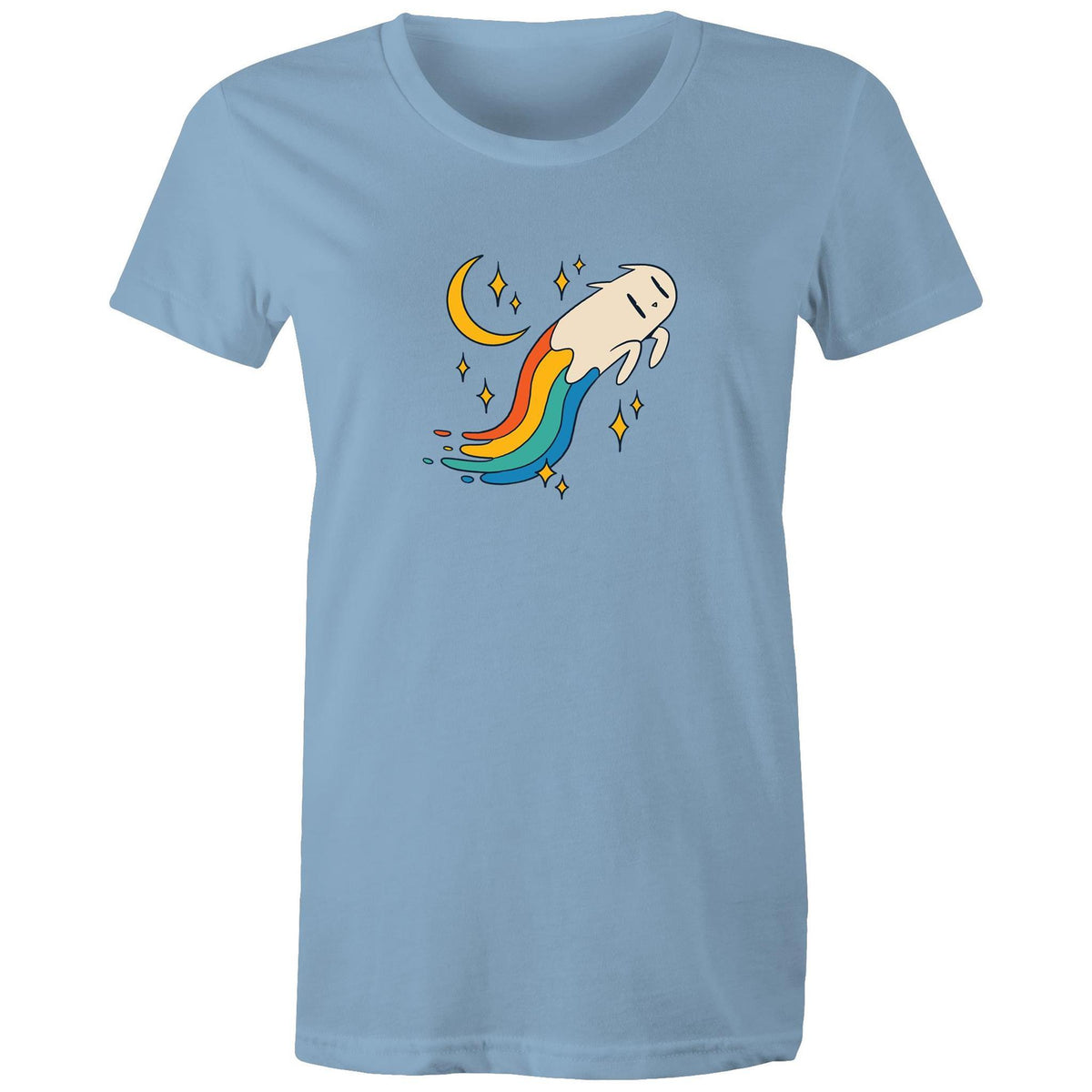 Women's Rainbow Cat T-shirt