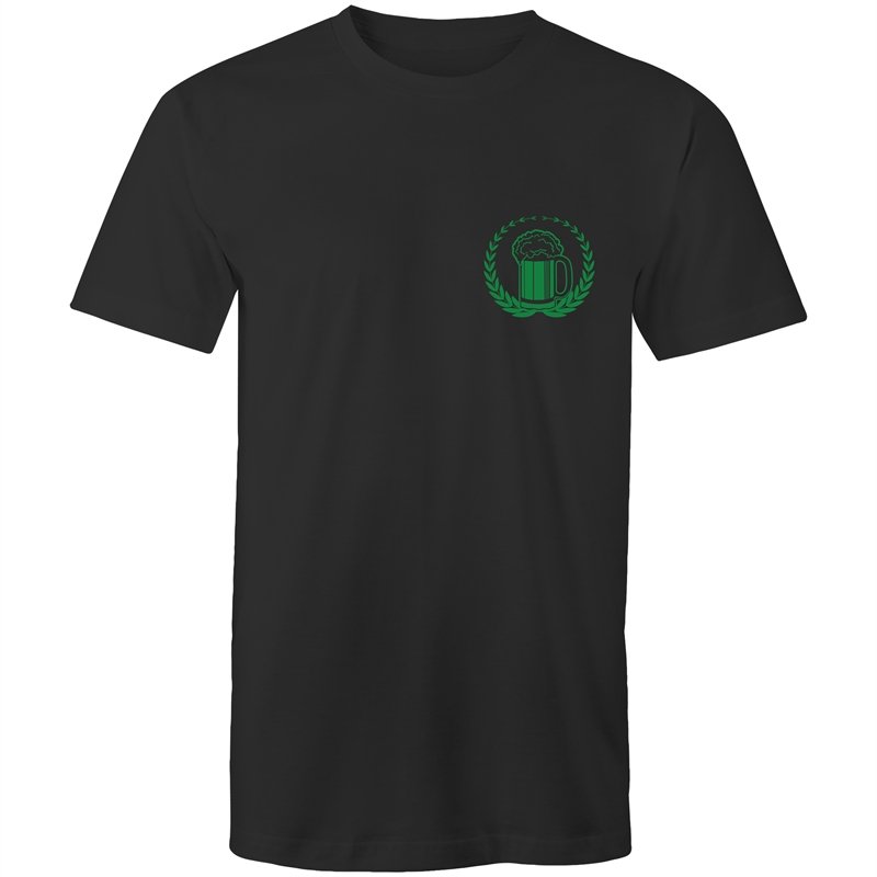 Men's Australian Drinking Team (Front + Back Print) T-shirt