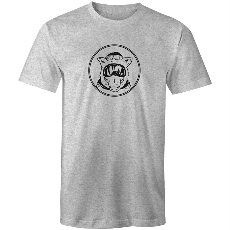 Men's Snowboarding Pig T-shirt