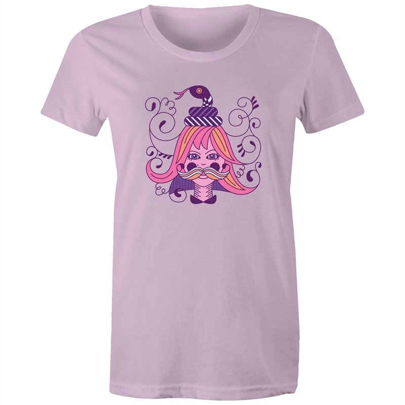 Women's Ornament Girl T-shirt