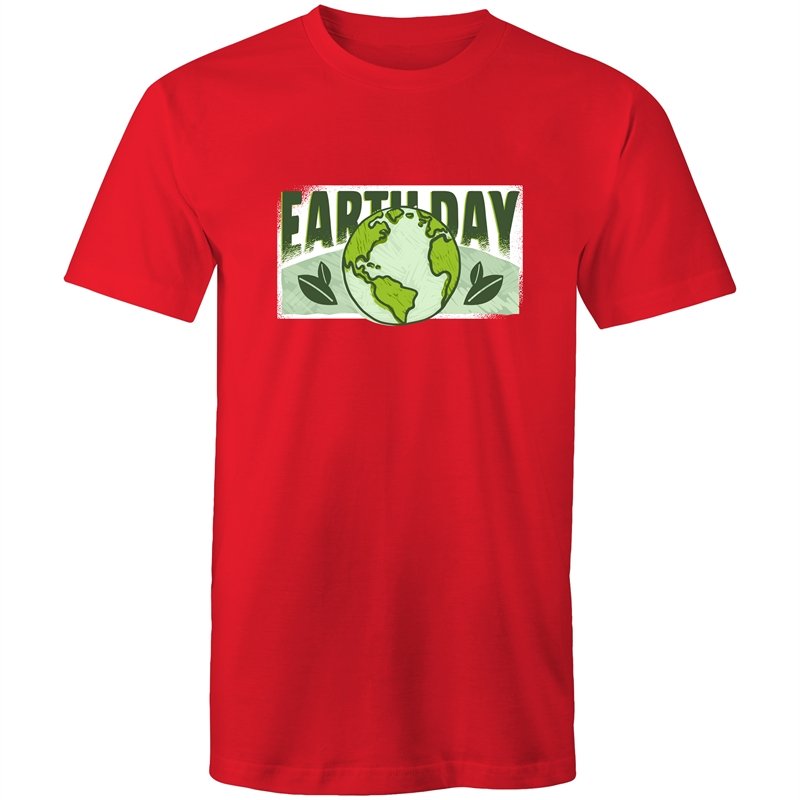 Men's Earth Day Green Logo T-shirt