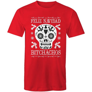 Men's Feliz Navidad Bitchachos T-shirt