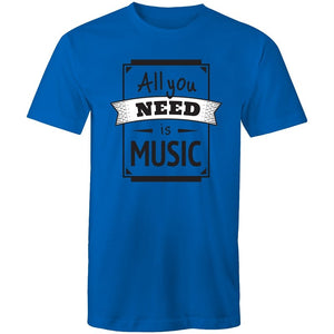 Men's All You Need Is Music T-shirt