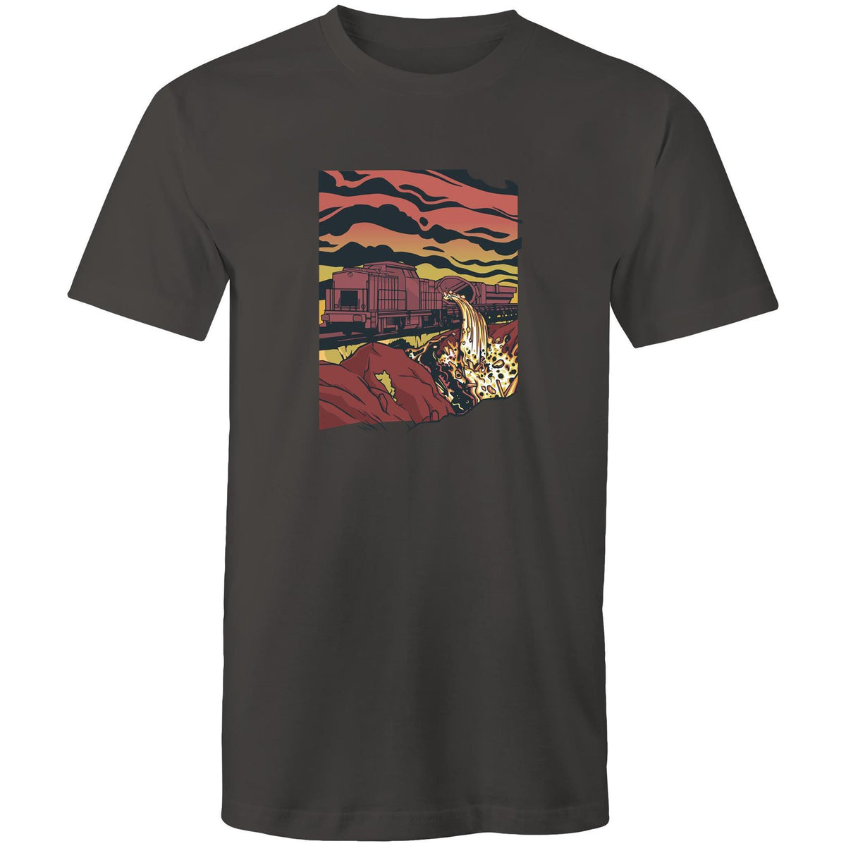 Men's Molten Slag Train T-shirt
