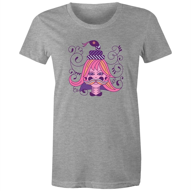 Women's Ornament Girl T-shirt