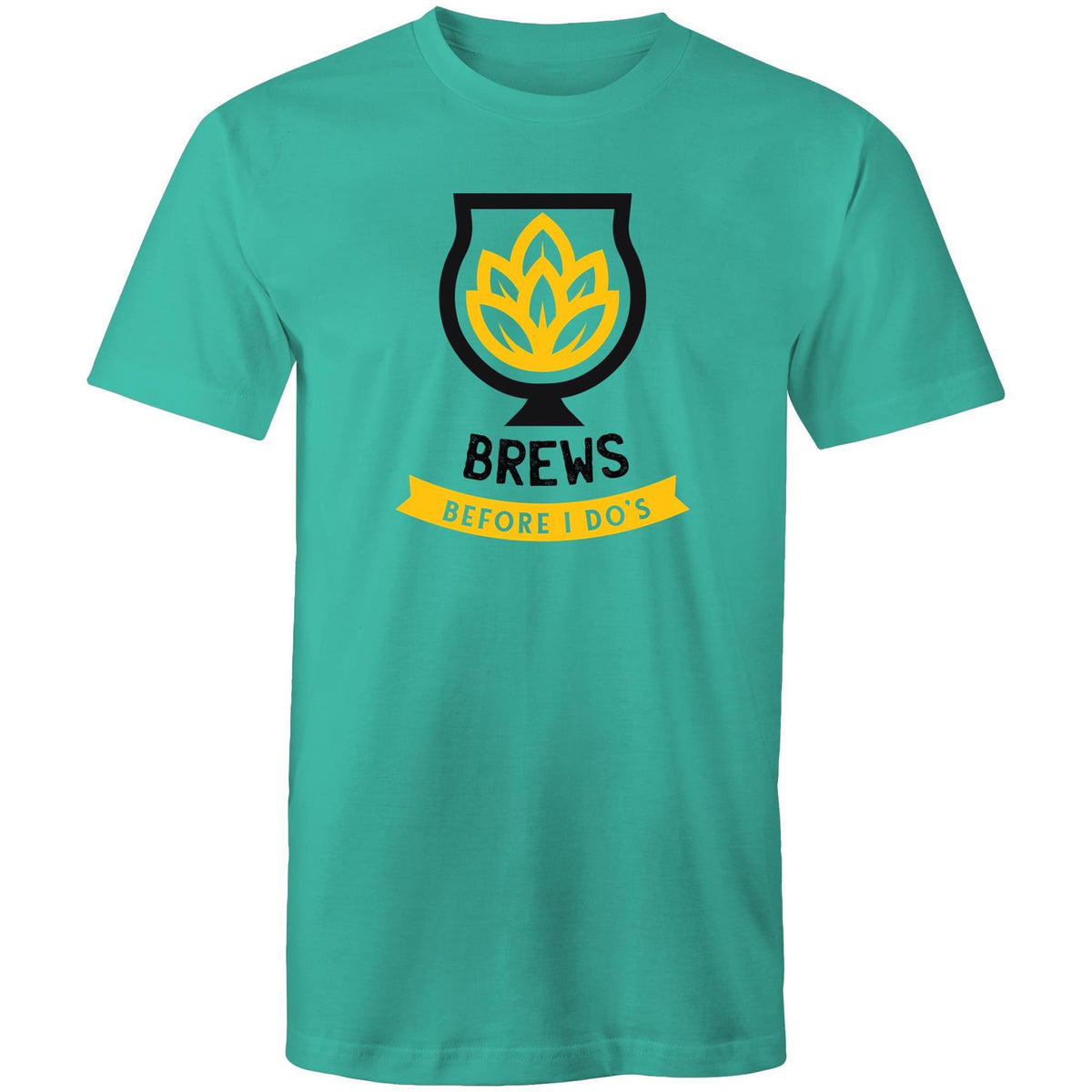 Men's 'Brews Before I Do's' Funny Beer T-shirt