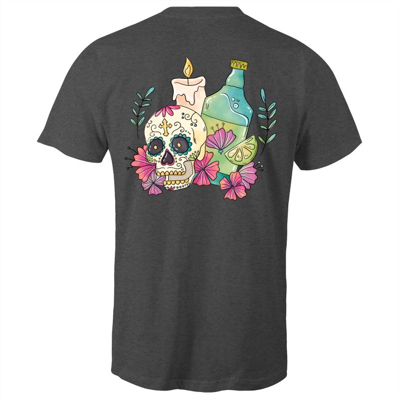 Men's Hippie Skull T-shirt