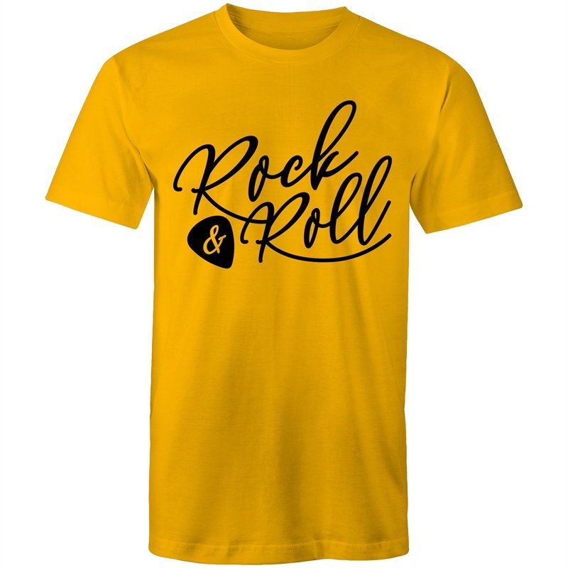 Men's Classic Rock And Roll Logo T-shirt