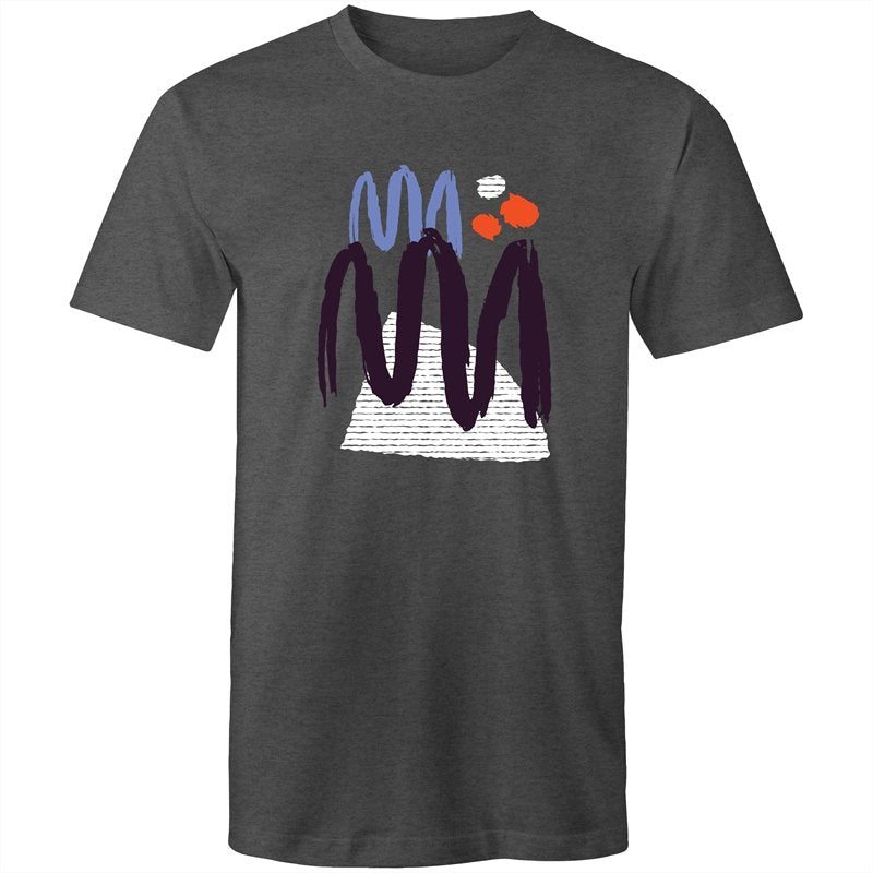 Men's Abstract Chest T-shirt