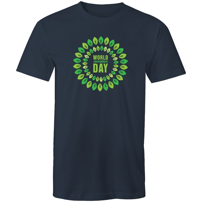 Men's Leaf Environment Day T-shirt