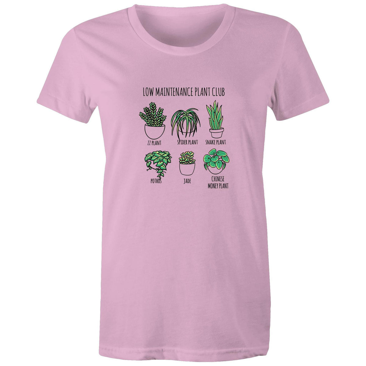 Women's Low Maintenance Plants T-shirt