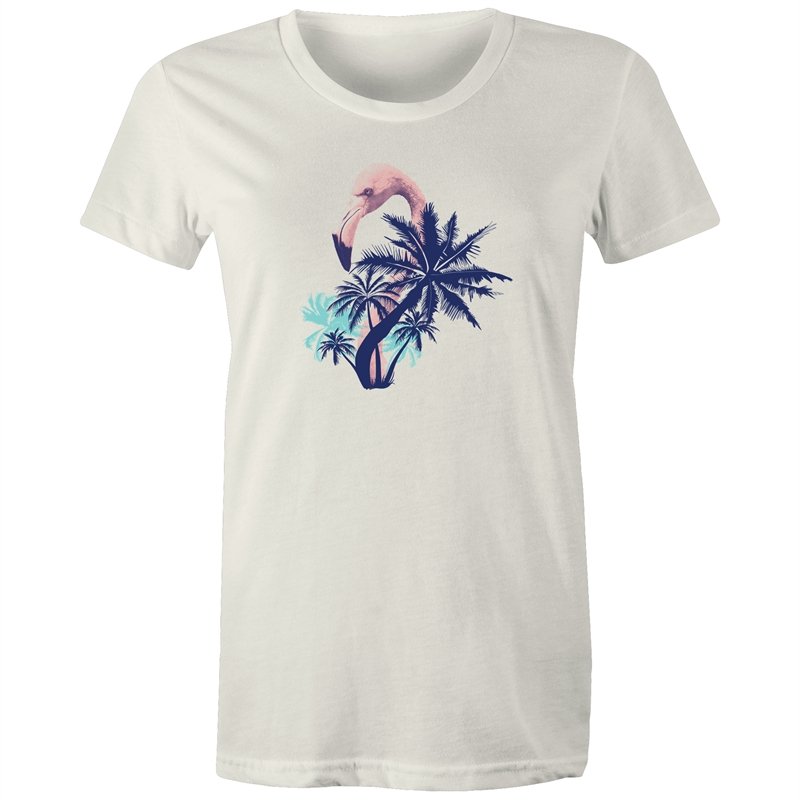 Women's Flamingo Beach T-shirt