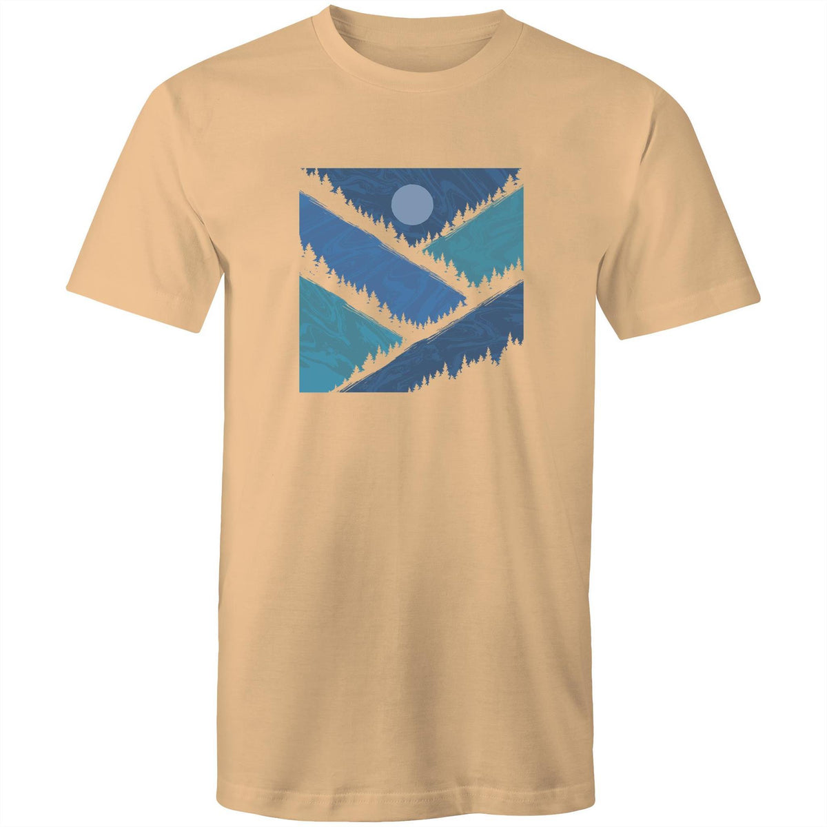 Men's Geometeric Mountains T-shirt