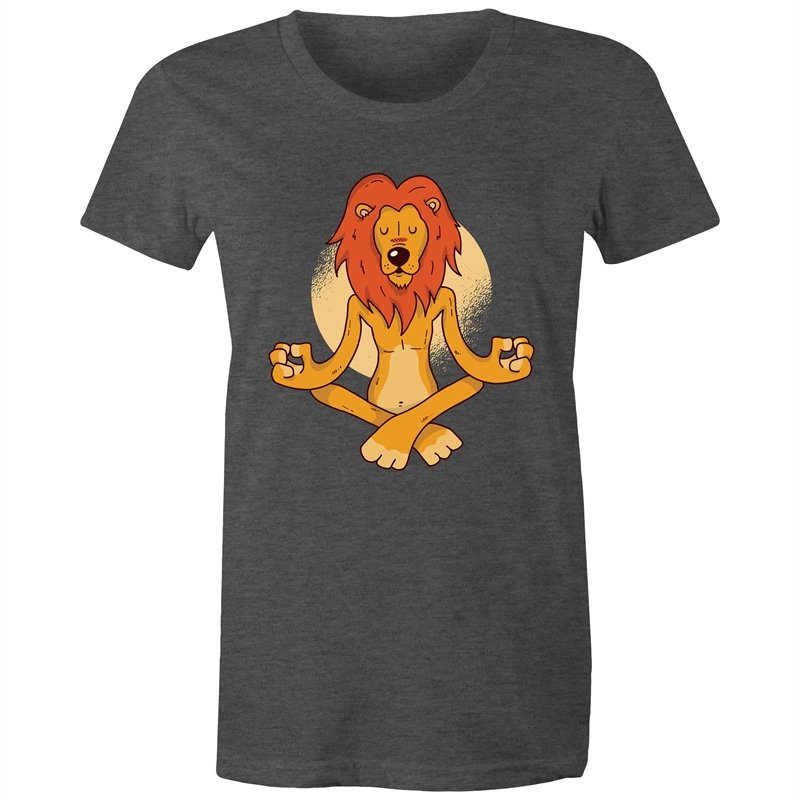 Women's Meditating Lion T-shirt