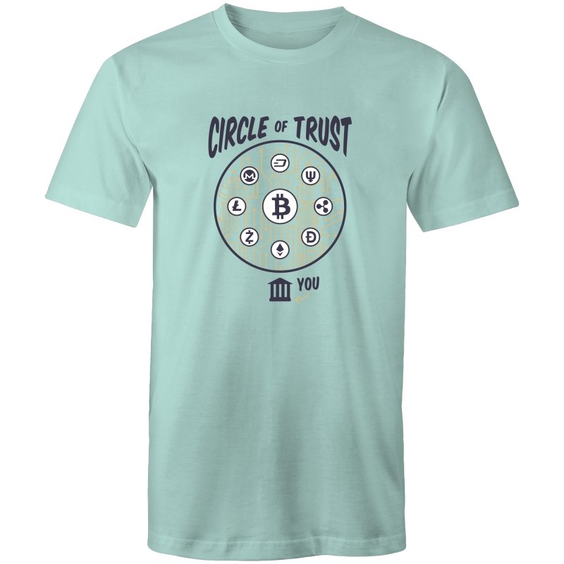 Men's Bitcoin Circle Of Trust T-shirt