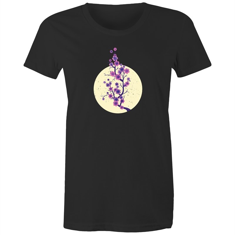 Women's Japanese Flower T-shirt