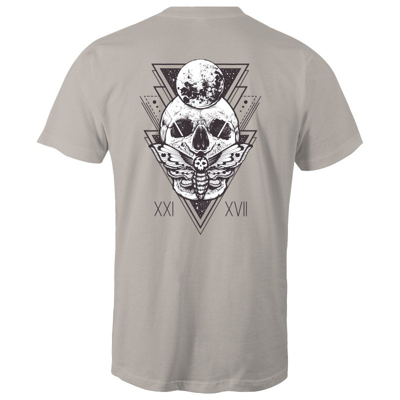Men's Skull And Moth Graphic Tee