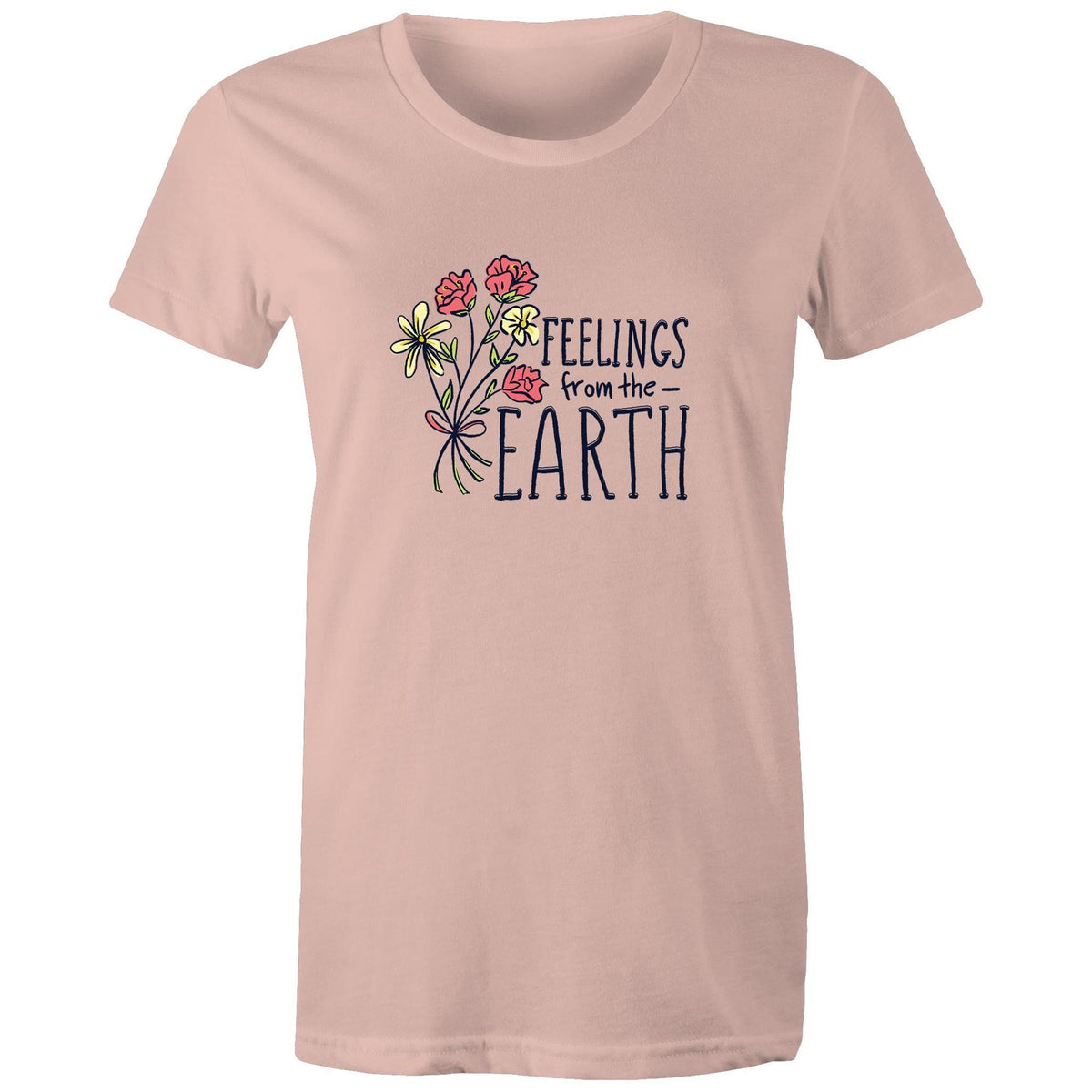 Women's Feelings From Earth T-shirt