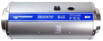 6 Inch Silenced Hyper Fan + 150mm X 600mm Phresh Carbon Filter Set