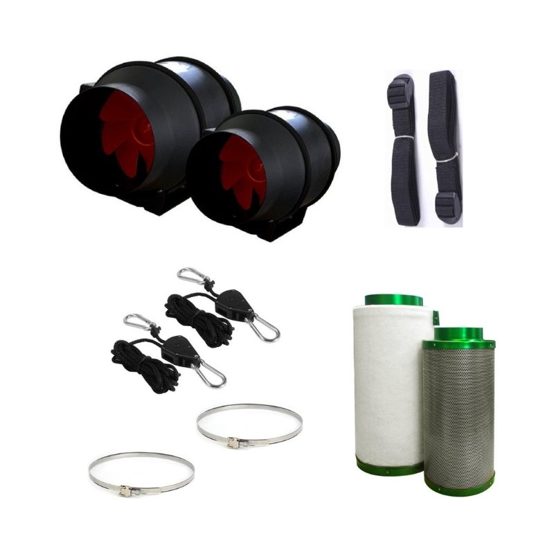 6 Inch Grofan Ventilation System With Carbon Filter