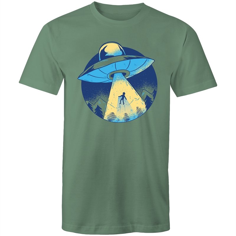 Men's Mountain Alien Abduction T-shirt