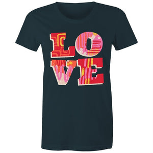 Women's Abstract Love T-shirt