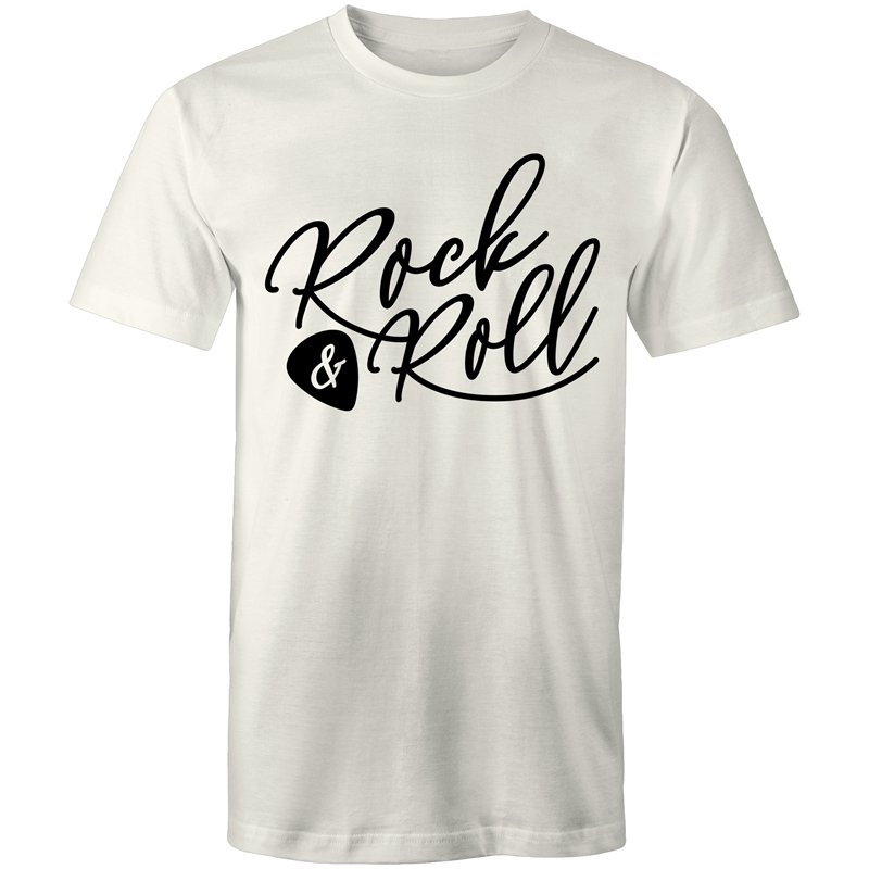 Men's Classic Rock And Roll Logo T-shirt