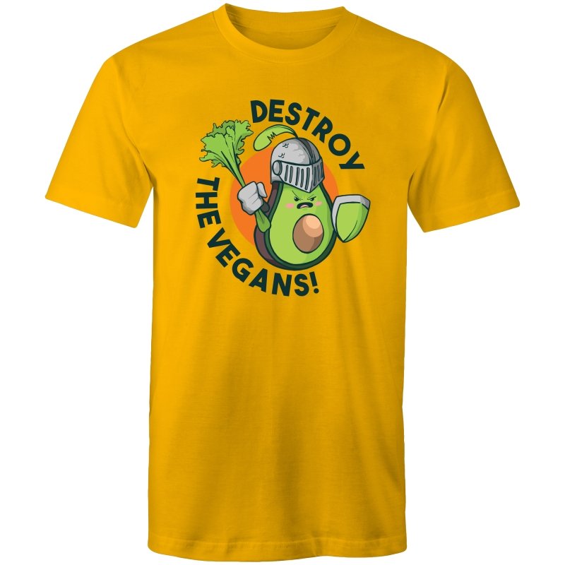 Men's Destroy The Vegan's T-shirt