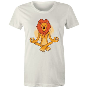 Women's Meditating Lion T-shirt