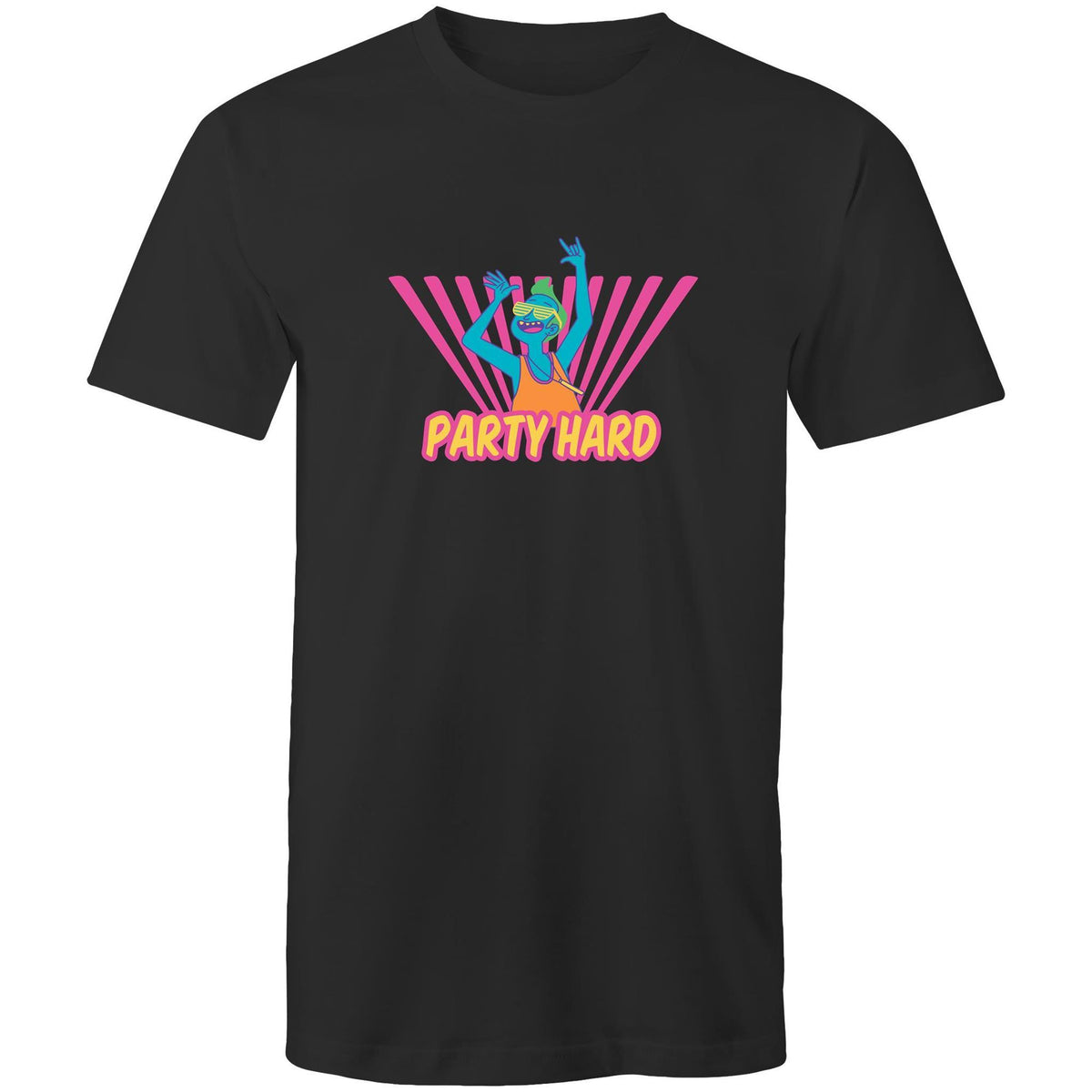 Men's Neon Party Hard T-shirt