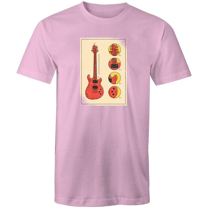 Men's Guitar Diagram T-shirt