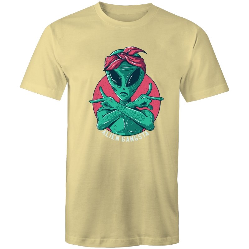 Men's Gangsta Alien T-shirt