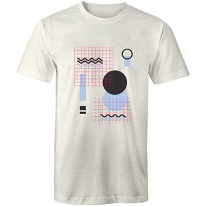 Men's Abstract Grid T-shirt