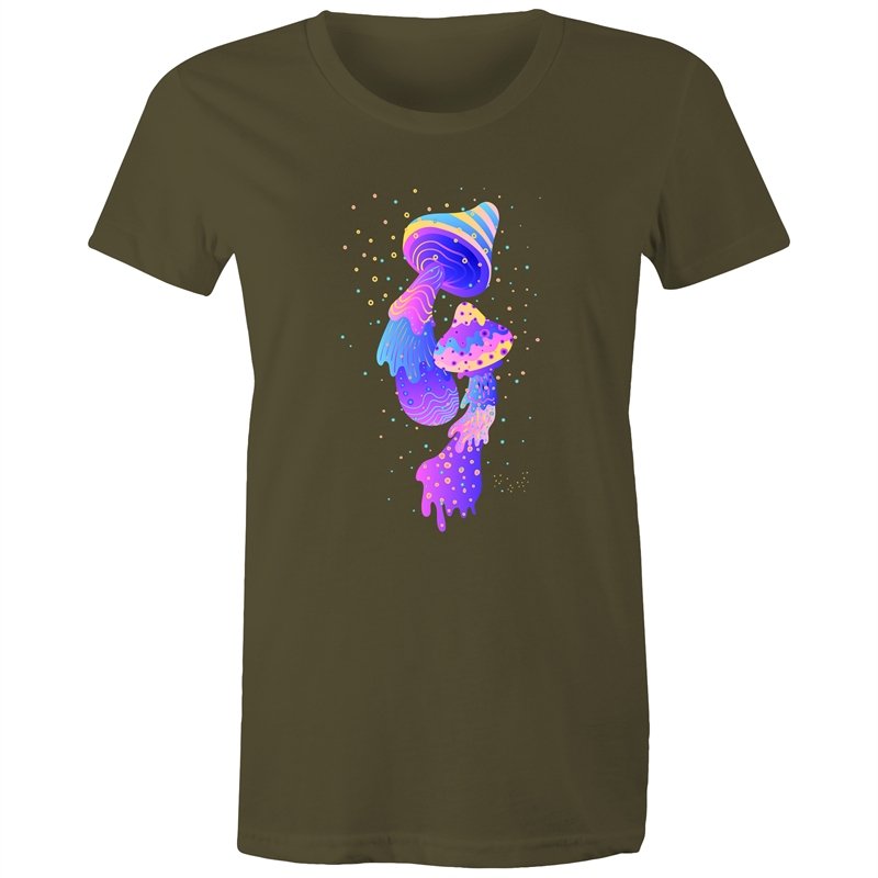 Women's Psychedelic Mushroom T-shirt