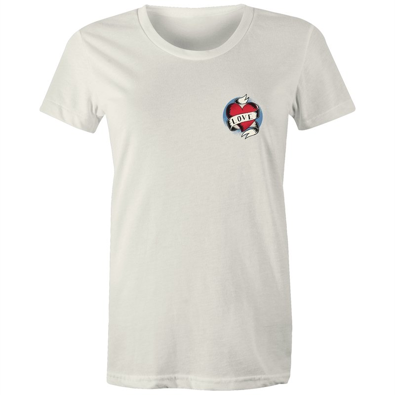 Women's Love Pocket Badge T-shirt