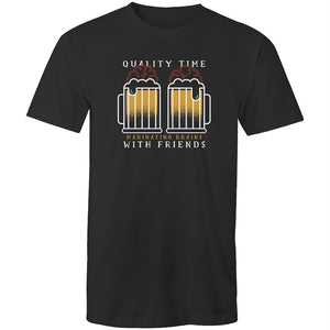 Men's Quality Time Marinating Brains With Friends T-shirt
