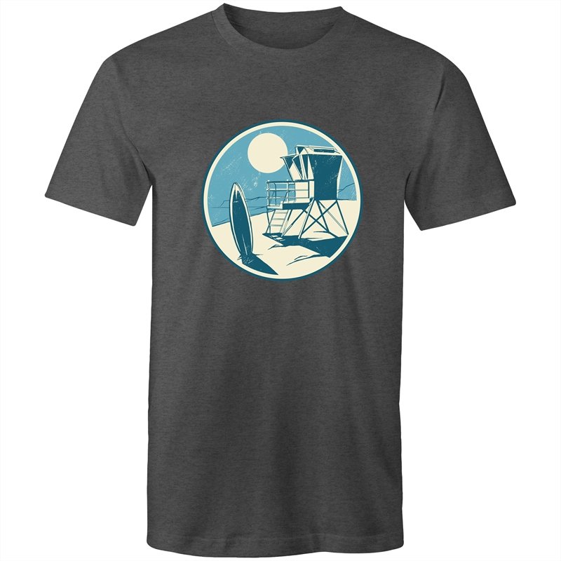 Men's LifeGuard Tower Beach T-shirt