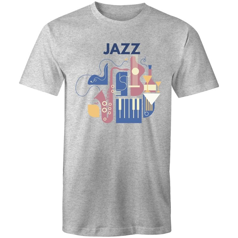 Men's Abstract Jazz Music T-shirt