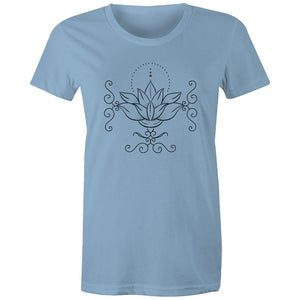 Women's Lotus Simplistic T-shirt