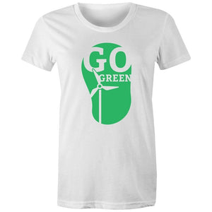 Women's Go Green Environmental T-shirt