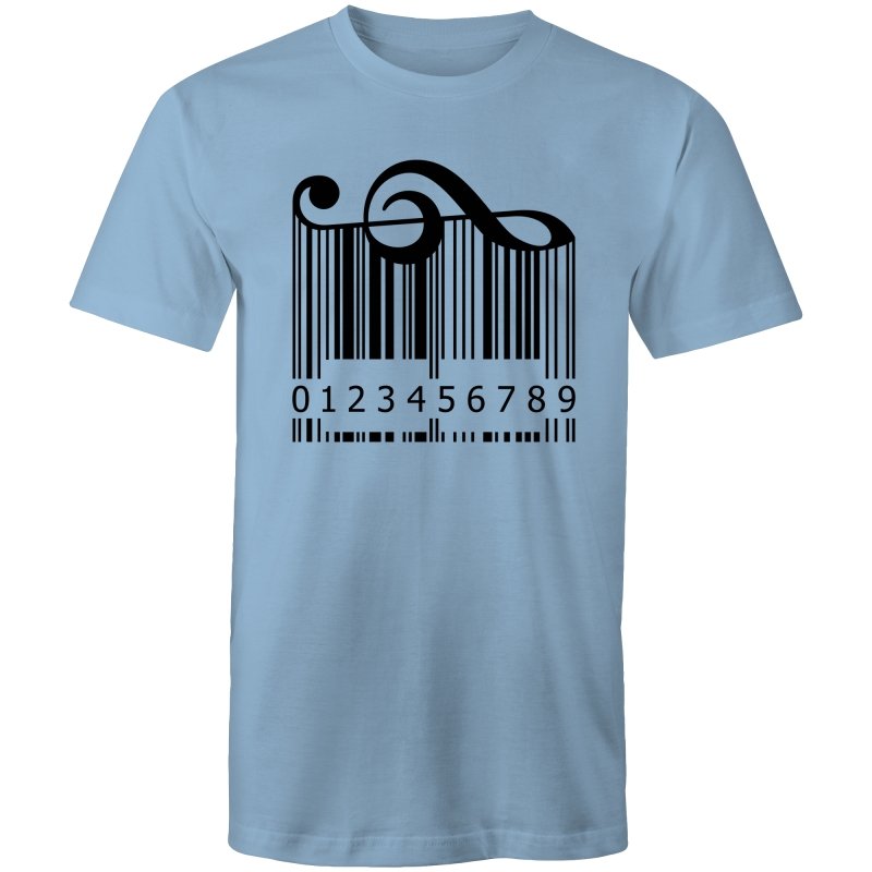 Men's Musical Barcode T-shirt