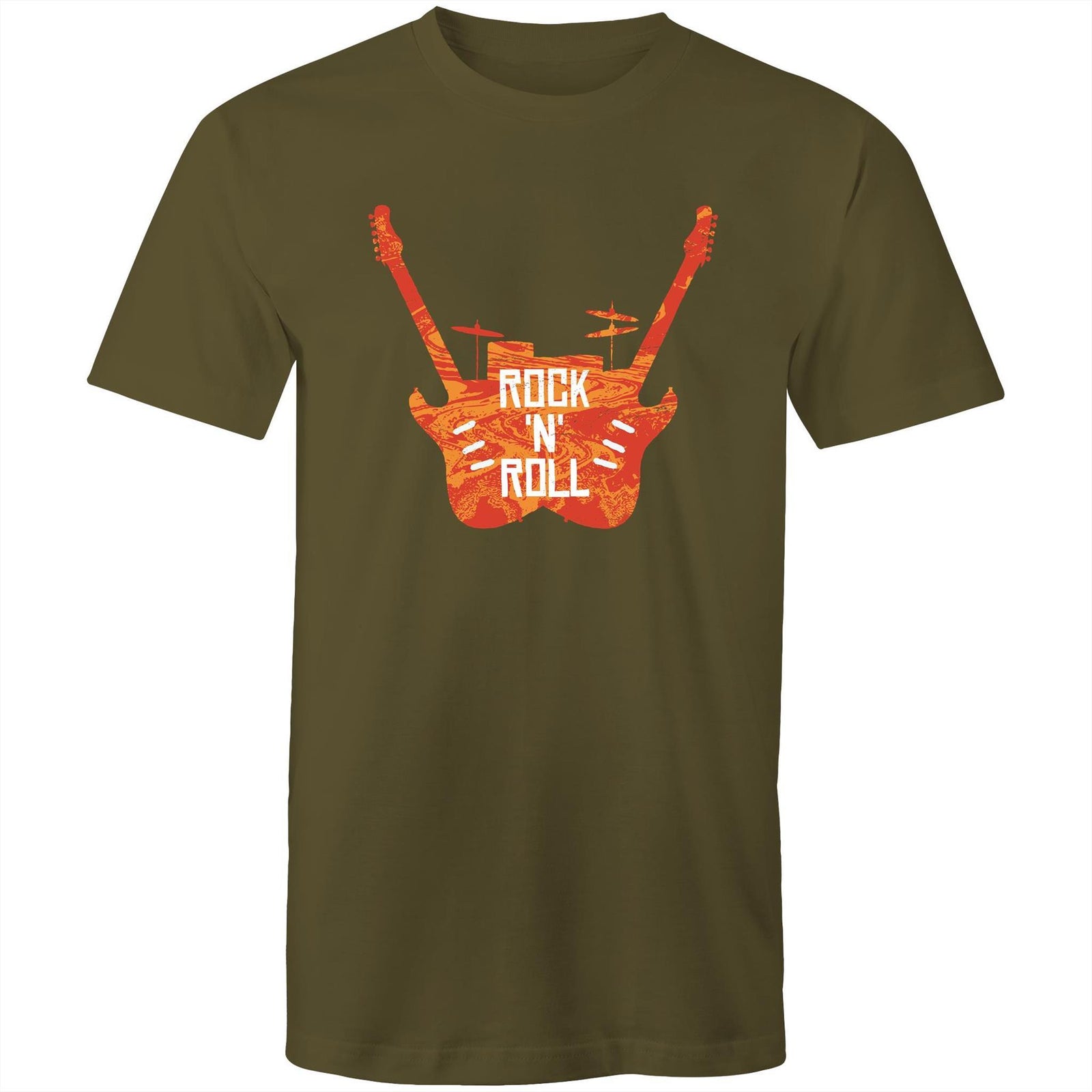 Men's Rock n Roll Guitar T-shirt