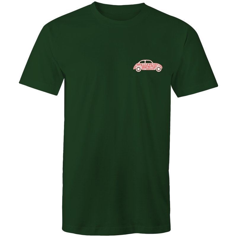 Men's Hippie Car Pocket Logo Tee